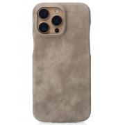 Чехол LEATHER Case для iPhone 16 Pro Max natural titanium