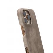 Чехол LEATHER Case для iPhone 16 Pro Max natural titanium