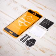 Защитное стекло (NP) FullGlue для Samsung A5 (2016) черный