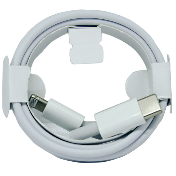USB cable Foxconn Type-C to Lightning (тех. пакет) белый