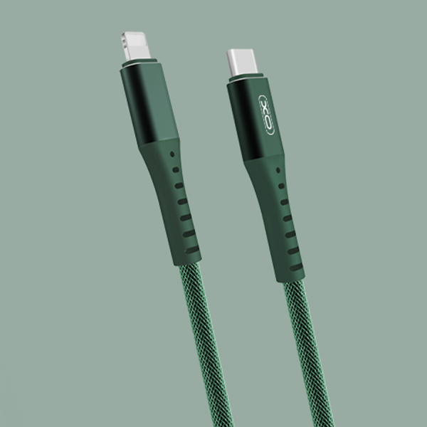 USB cable XO Type-C to Lightning (NB122) PD зеленый