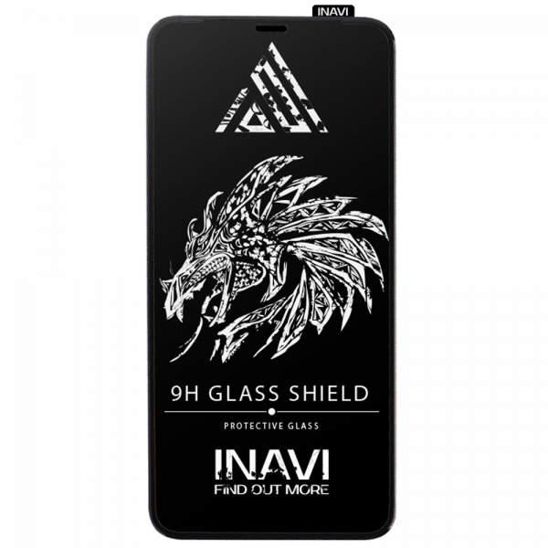 Защитное стекло (NP) FullGlue для Xiaomi Mi 10T / 10T Lite / 10T Pro INAVI PREMIUM черный
