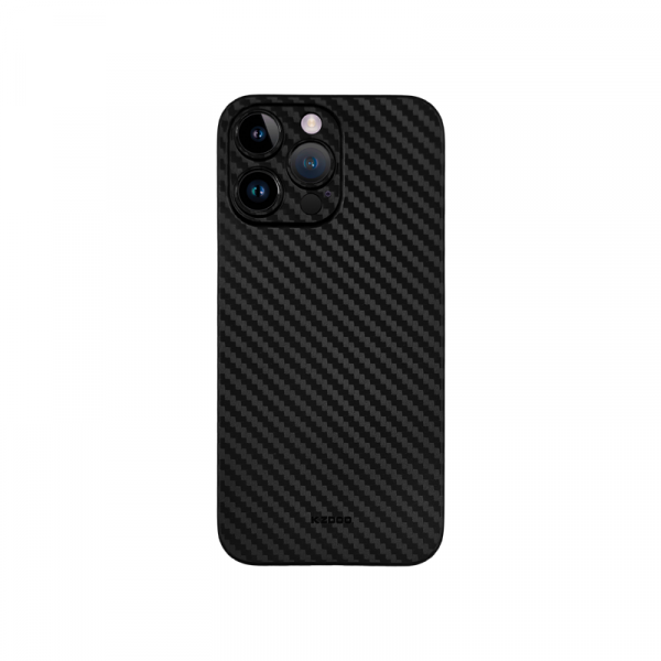Карбоновый чехол K-DOO Air Carbon (UltraSlim 0.45mm) для iPhone 13 Pro черный