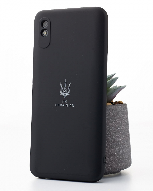 Силиконовый чехол Original pack SOFT для iPhone 12 Pro Max (ТРИЗУБ) черный