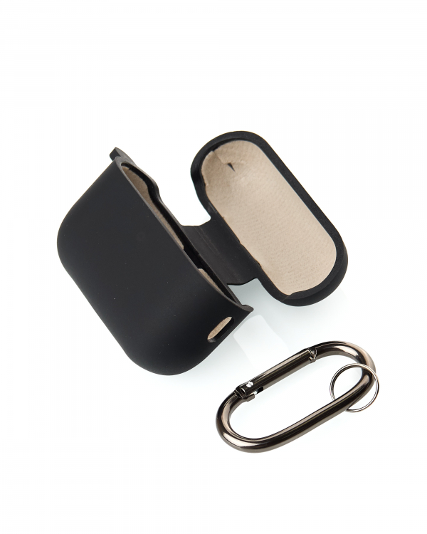 Чехол для Airpods Pro3 SOFT+Fiber black