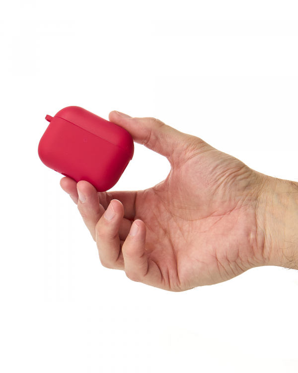 Чехол для Airpods Pro3 SOFT+Fiber coral