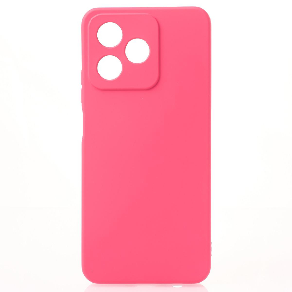 Силиконовый чехол SOFT Silicone Case для Realme C51 (без лого) малиновый