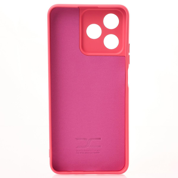 Силиконовый чехол SOFT Silicone Case для Realme C51 (без лого) малиновый