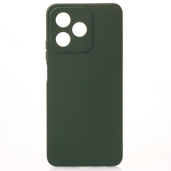 Силиконовый чехол SOFT Silicone Case для Realme C51 (без лого) темно-зеленый