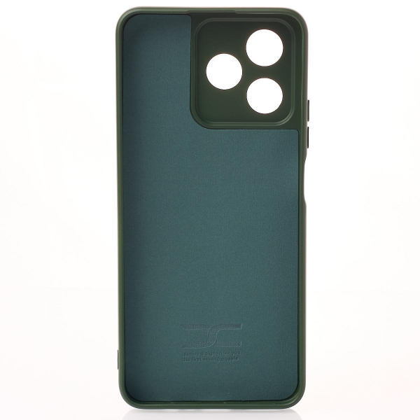 Силиконовый чехол SOFT Silicone Case для Realme C51 (без лого) темно-зеленый