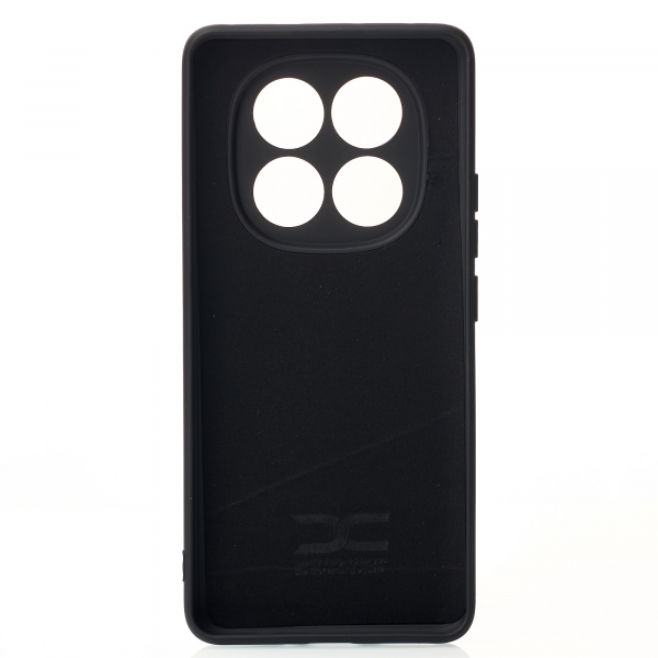 Силиконовый чехол SOFT Silicone Case для Xiaomi Redmi Note 14 Pro Plus 5G (без лого) черный