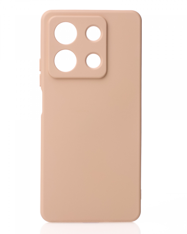 Силиконовый чехол SOFT Silicone Case для Xiaomi Redmi Note 13 5G (без лого) пудра