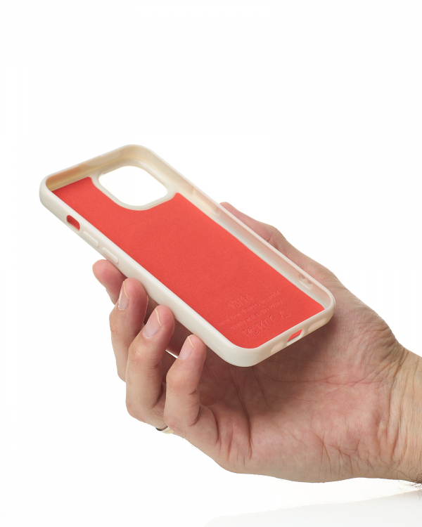 Чехол Glamour Beats Case with MagSafe для iPhone 13/14 natural titanium