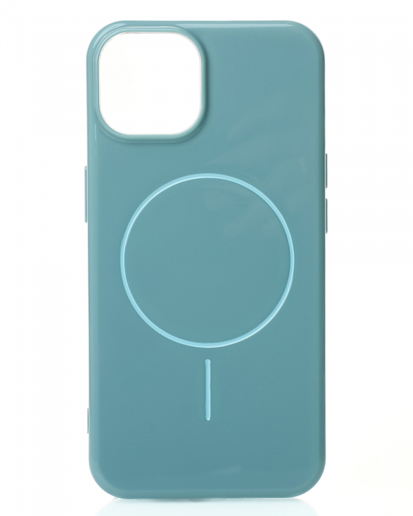 Чехол Glamour Beats Case with MagSafe для iPhone 13/14 wave blue