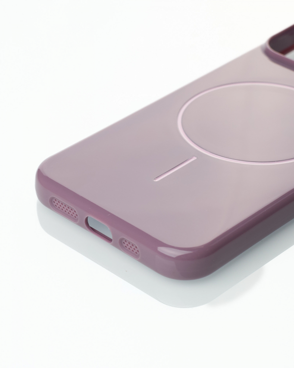 Чехол Glamour Beats Case with MagSafe для iPhone 13/14 deep purple