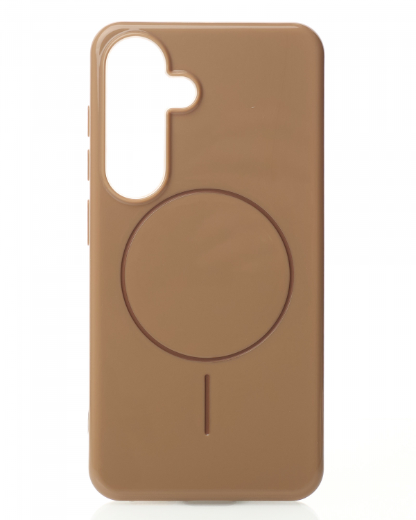 Чехол Glamour Beats Case with MagSafe для Samsung S24 desert titanium