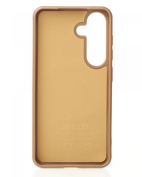 Чехол Glamour Beats Case with MagSafe для Samsung S24 desert titanium