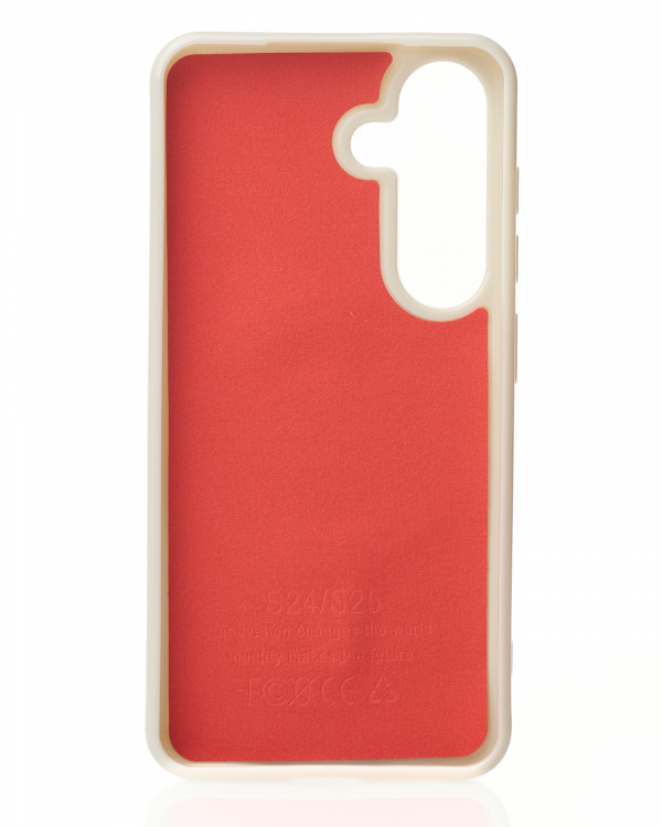 Чехол Glamour Beats Case with MagSafe для Samsung S24 natural titanium