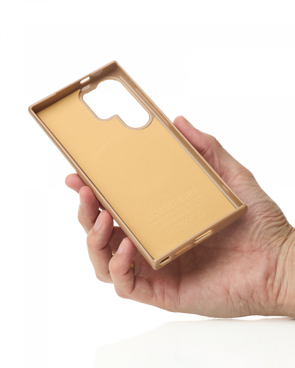Чехол Glamour Beats Case with MagSafe для Samsung S24 Ultra desert titanium