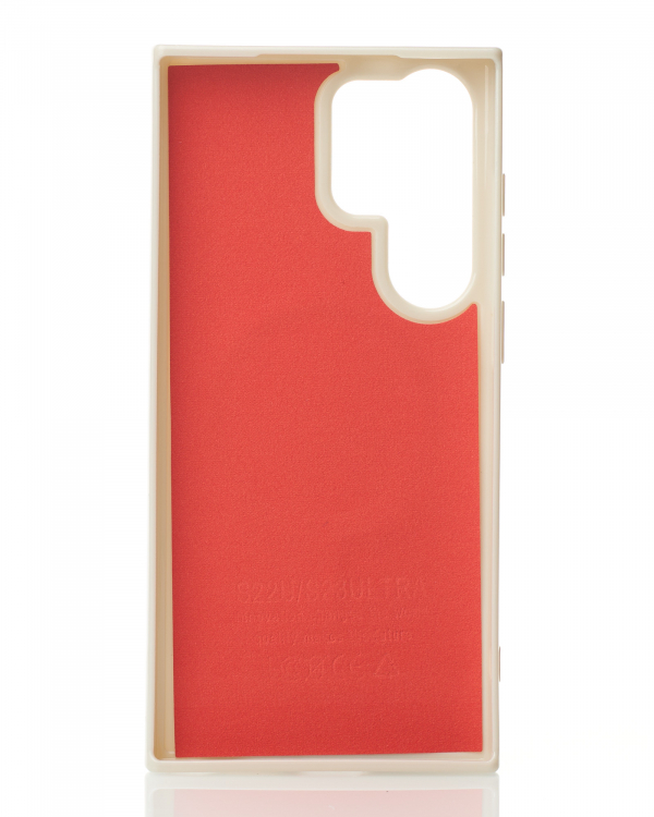 Чехол Glamour Beats Case with MagSafe для Samsung S24 Ultra natural titanium