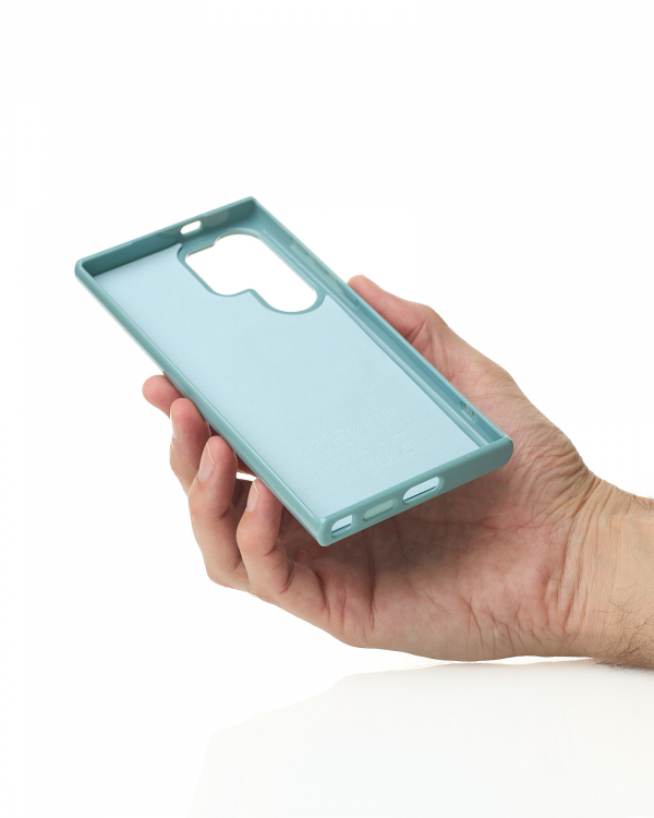 Чехол Glamour Beats Case with MagSafe для Samsung S24 Ultra wave blue