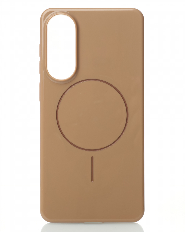 Чехол Glamour Beats Case with MagSafe для Samsung S25 Edge desert titanium