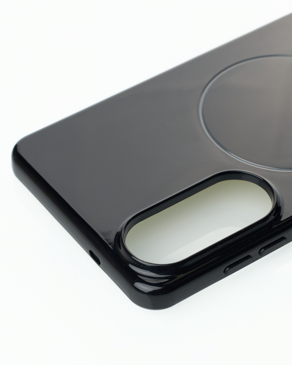 Чехол Glamour Beats Case with MagSafe для Samsung S25 Edge black