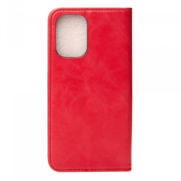 чехол-книга DC ELEGANT для Xiaomi Poco F5 красный
