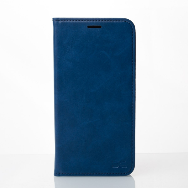 чехол-книга DC ELEGANT для Xiaomi Poco F6/Redmi Turbo 3 синий