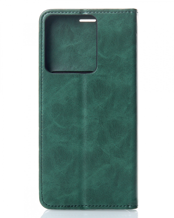 чехол-книга DC ELEGANT для Xiaomi Redmi 13C 4G / Poco C65 темно-зеленый