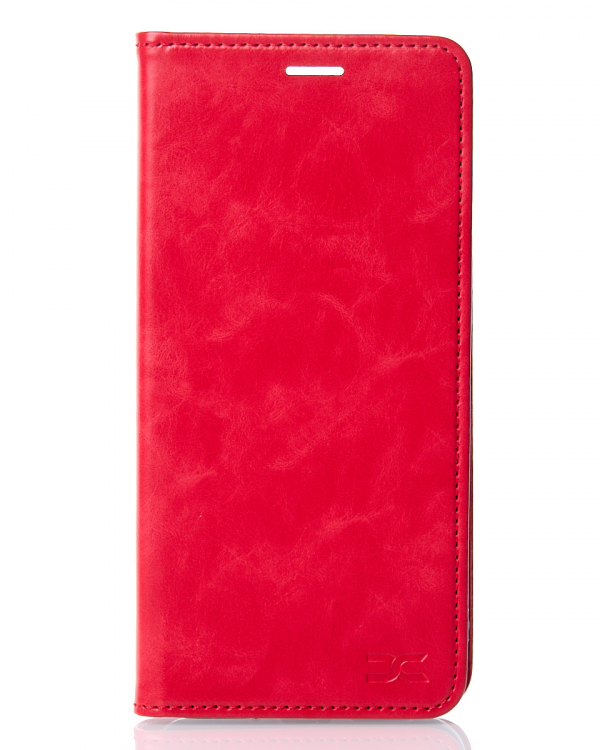 чехол-книга DC ELEGANT для Xiaomi Redmi 13C 4G / Poco C65 красный
