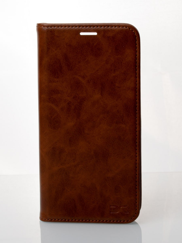 чехол-книга DC ELEGANT для Xiaomi Redmi 13C 4G / Poco C65 коричневый