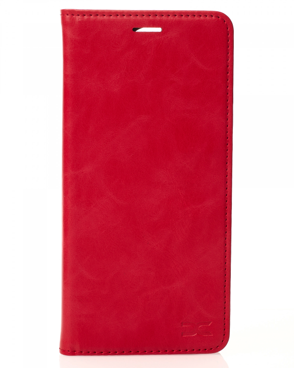 чехол-книга DC ELEGANT для Xiaomi Redmi Note 14 4G Global красный
