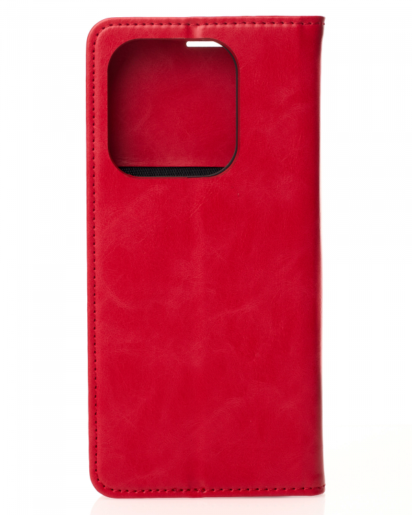 чехол-книга DC ELEGANT для Xiaomi Redmi Note 14 4G Global красный