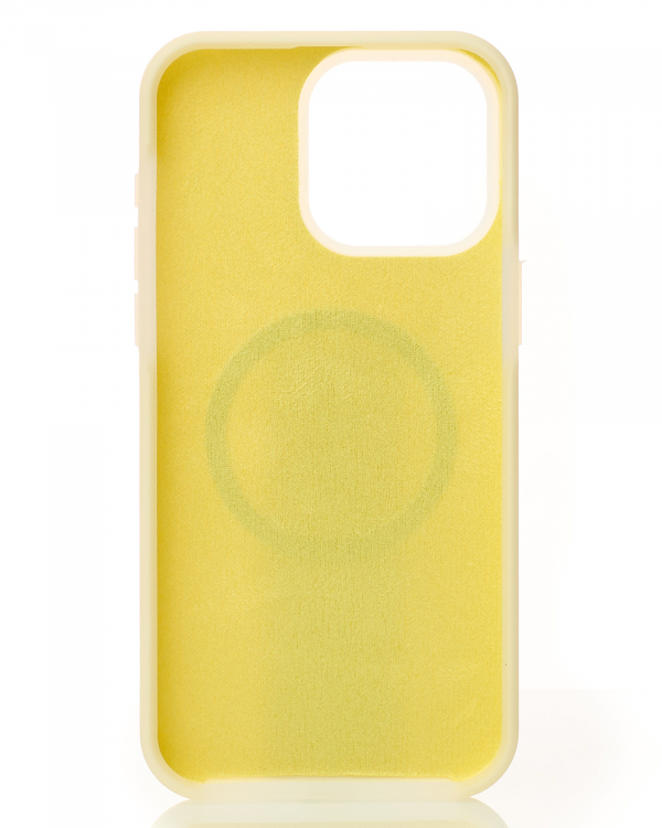 Чехол MagSafe Liquid Silicone Full для iPhone 14 Pro sunglow