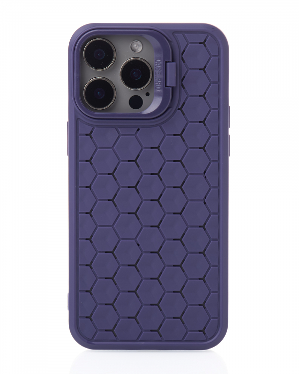 Чехол MagSafe MOSAIC для iPhone 14 Pro Max фиолетовый
