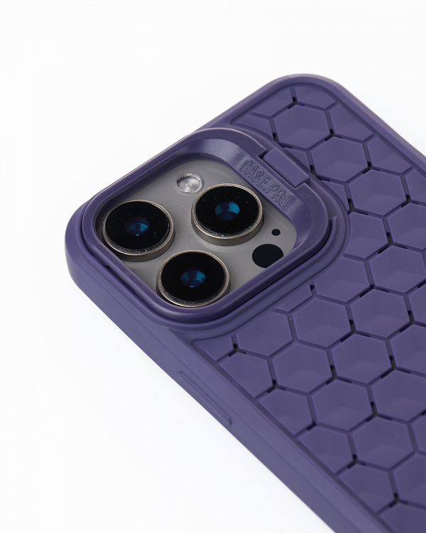 Чехол MagSafe MOSAIC для iPhone 14 Pro Max фиолетовый
