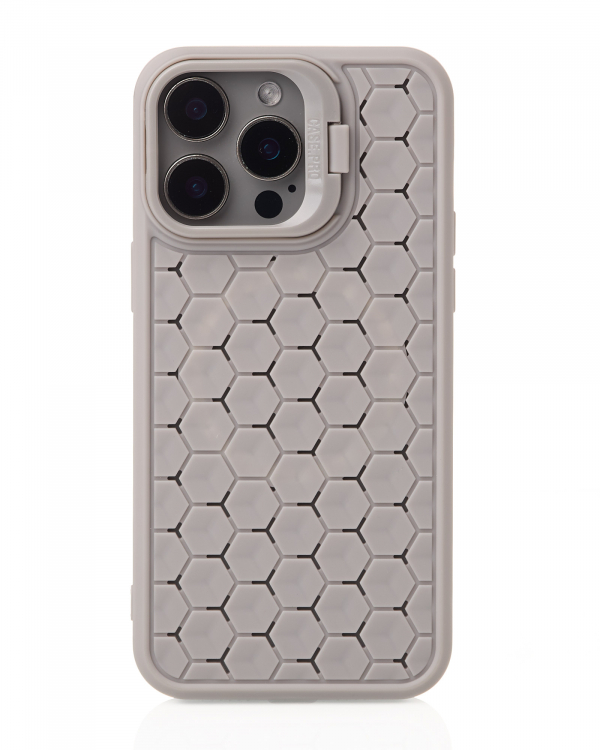 Чехол MagSafe MOSAIC для iPhone 14 Pro Max серый