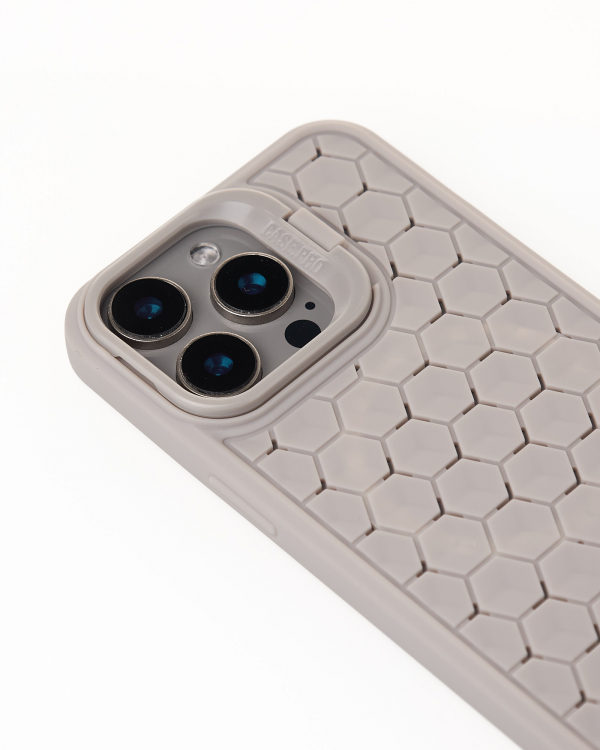 Чехол MagSafe MOSAIC для iPhone 14 Pro Max серый