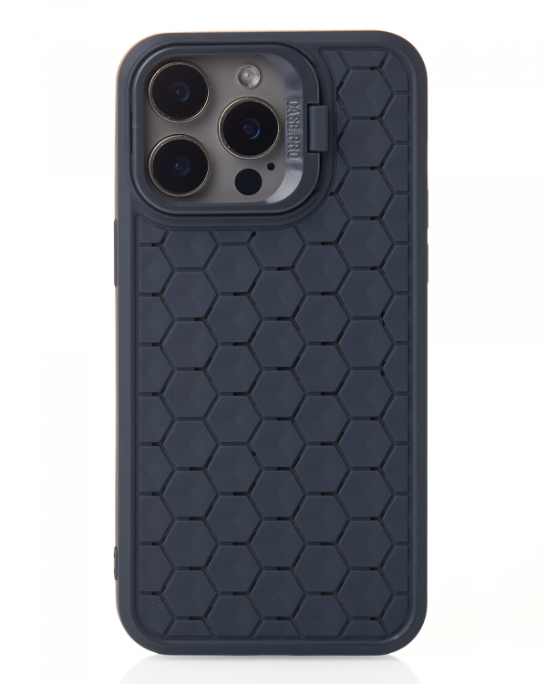 Чехол MagSafe MOSAIC для iPhone 15 Pro Max темно-синий