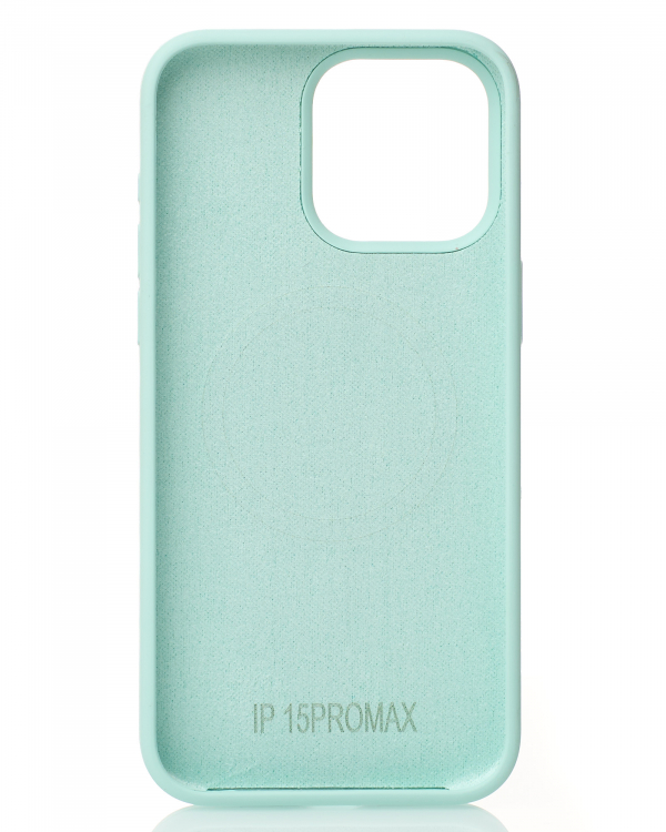 Силиконовый чехол Slim Ring Soft с поддержкой MagSafe для iPhone 15 succulent