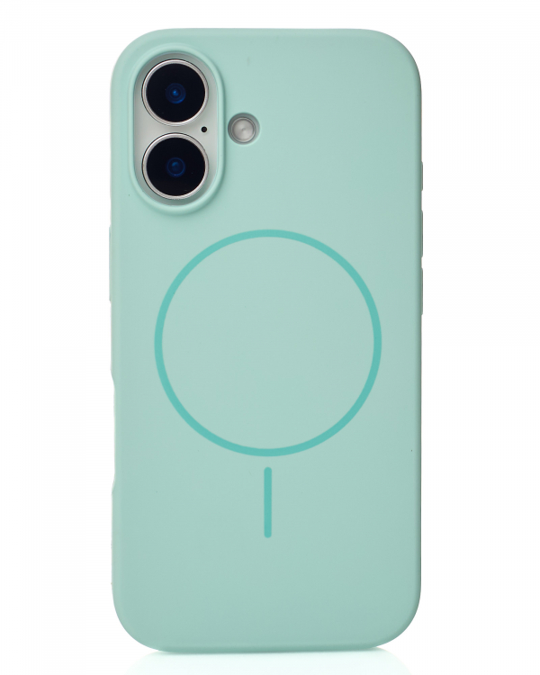 Чехол MagSafe Silicone Beats Case для iPhone 16 succulent