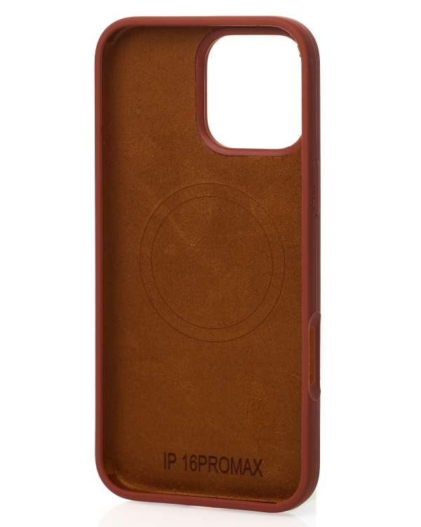 Чехол MagSafe Silicone Beats Case для iPhone 16 Pro brown