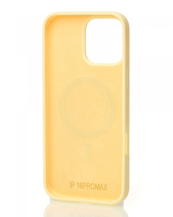 Чехол MagSafe Silicone Beats Case для iPhone 16 Pro sunglow