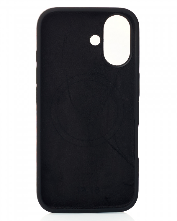 Чехол MagSafe Silicone Beats Case для iPhone 16 black