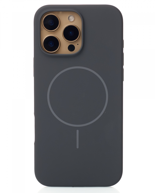 Чехол MagSafe Silicone Beats Case для iPhone 16 Pro stone gray