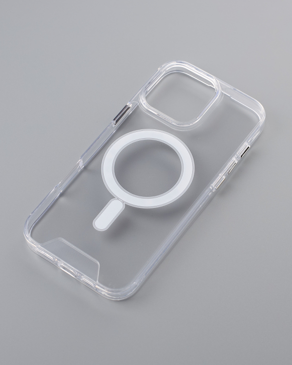 Чехол SPACE CASE с поддержкой MagSafe для iPhone 16 Pro Max прозрачный