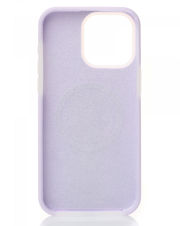 Чехол MagSafe Liquid Silicone Full для iPhone 14 Pro violet