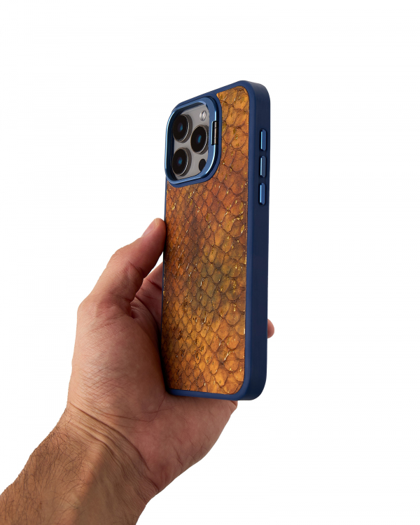 Чехол SNAKE для iPhone 15 Pro Max синий