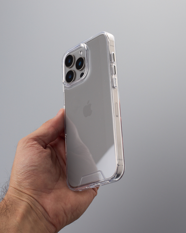 Чехол Space Case (1st Gen) для iPhone 16 Pro Max прозрачный